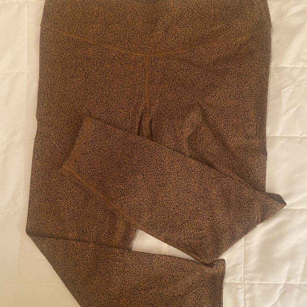 J. Jill Brown Patterned Leggings